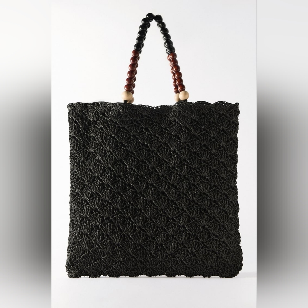 Zara Limited Edition Paper Tote Bag